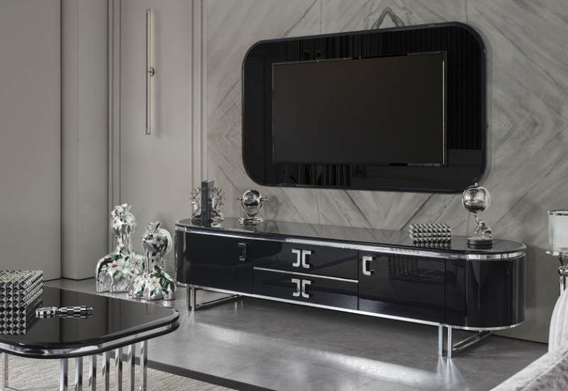 TESLA SİYAH TV ÜNİTE